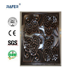 Hoja de acero en relieve profunda de alta calidad con color (RA-C042)